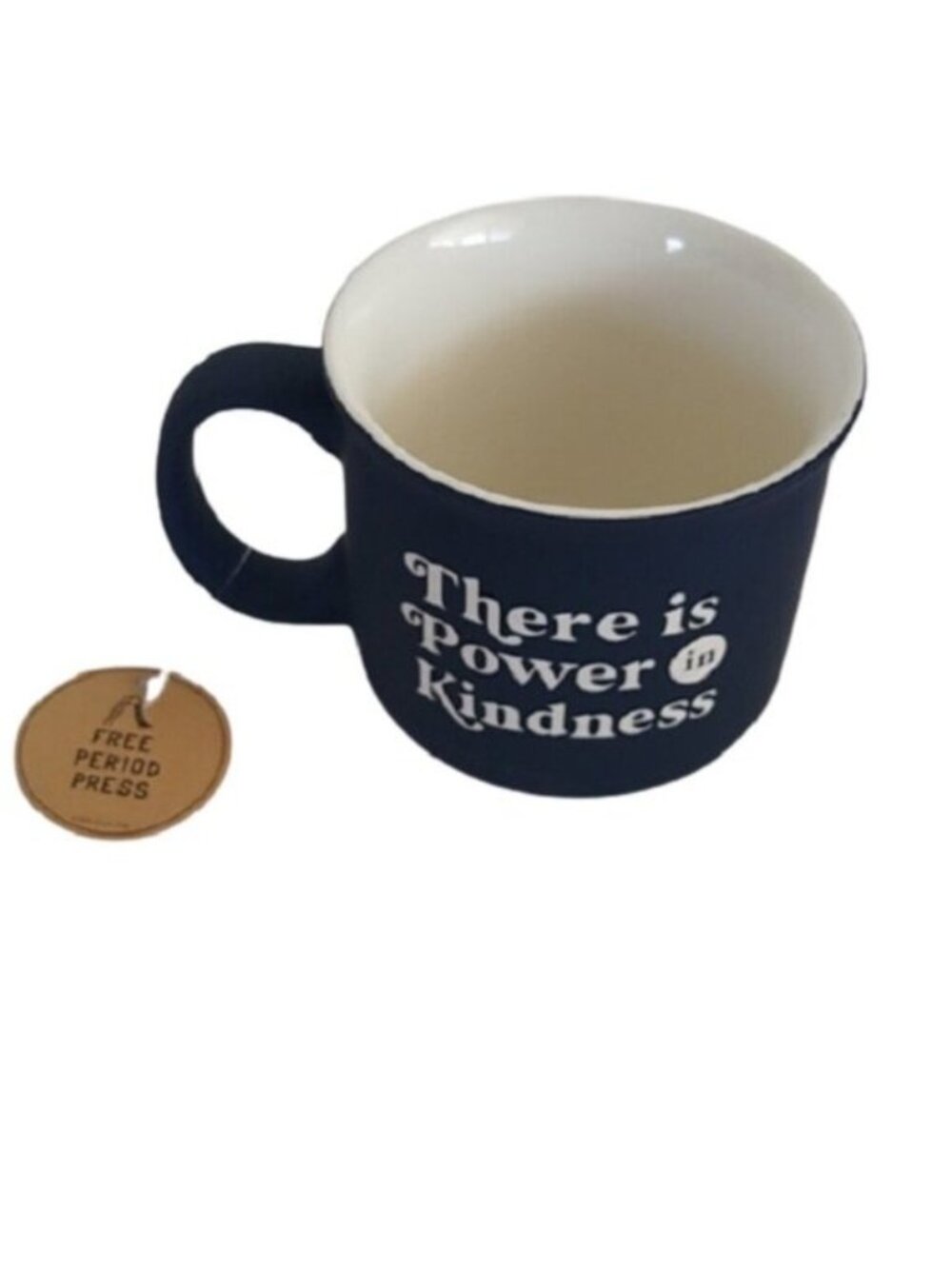 There is Power in Kindness Coffee Tea Mug, Navy